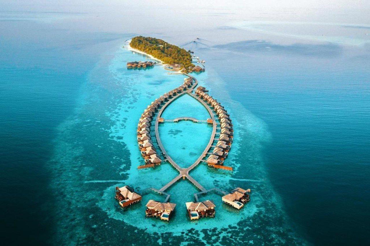 Lily Beach Resort And Spa Huvahendhoo Island Exterior foto