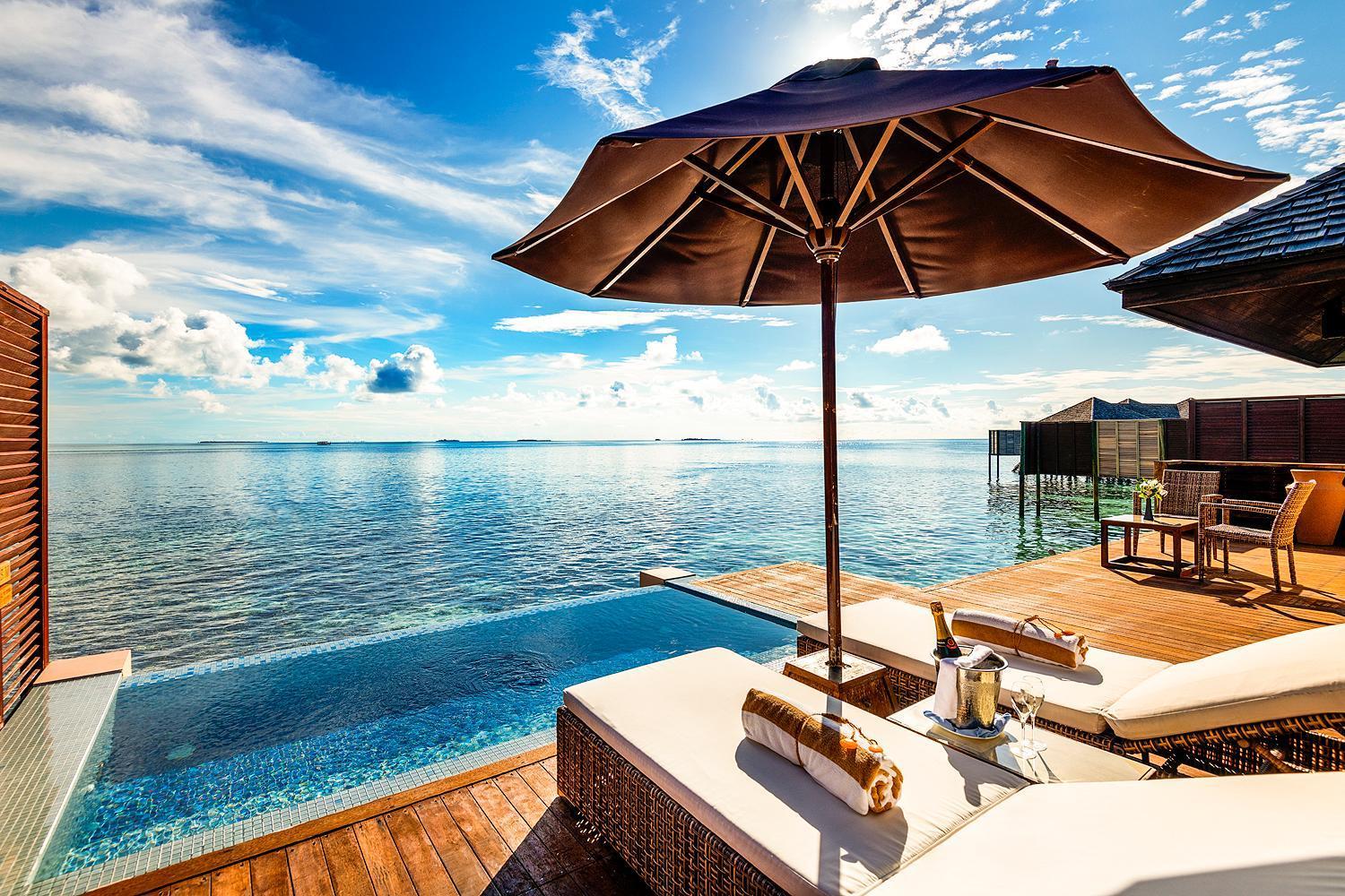 Lily Beach Resort And Spa Huvahendhoo Island Zimmer foto