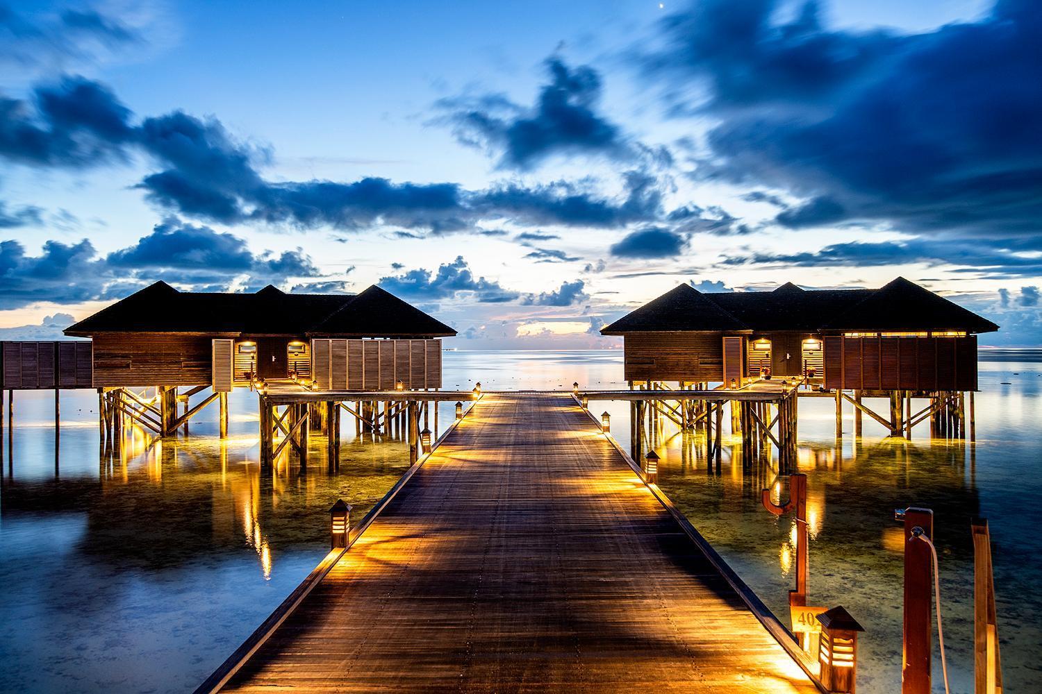 Lily Beach Resort And Spa Huvahendhoo Island Zimmer foto